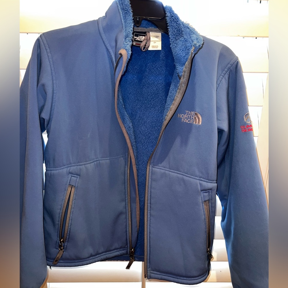 Blue Soft Shell Northface